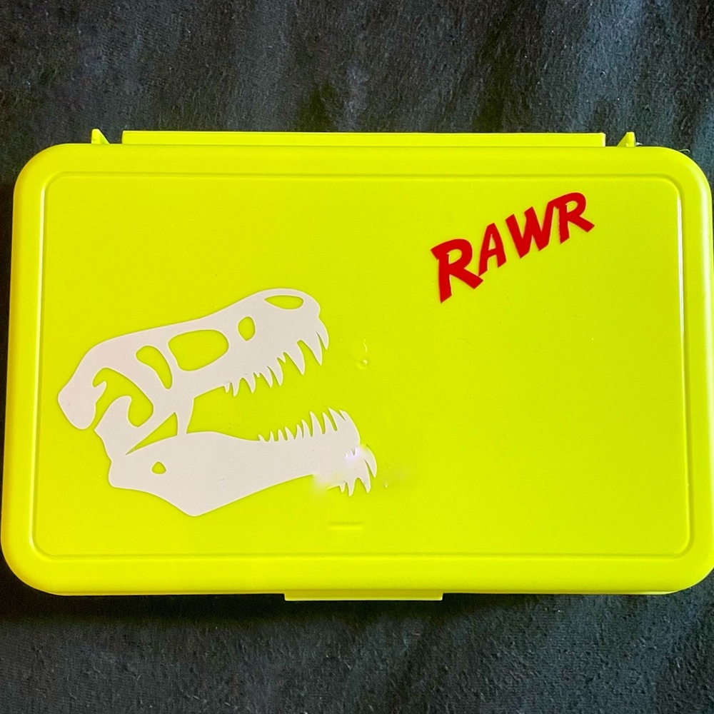 T-Rex fossil pencil box
